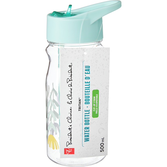 President's Choice Printed Water Bottle - Flowers 1 ea, $10.00/1ea