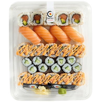 Bento Paquet Familial Suprême (Après 11h) 594 g, 3,37 $/100g