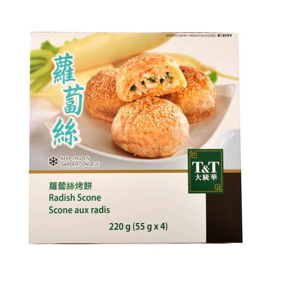 T&T Radish Scone 220 g, $2.18/100g