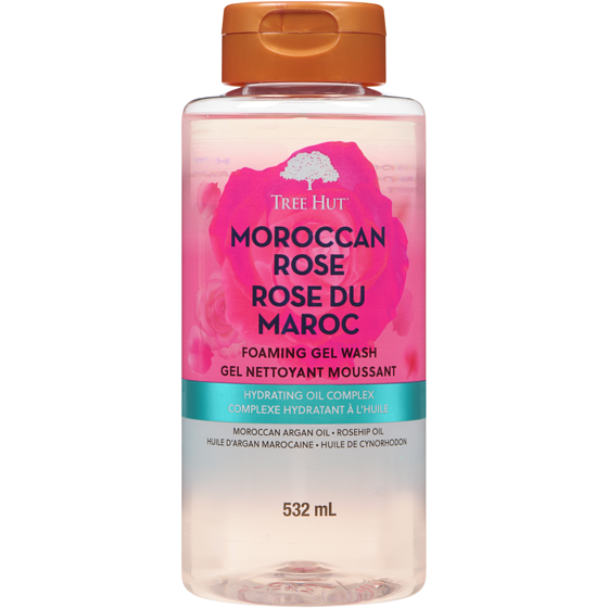 Tree Hut Gel nettoyant moussant rose du maroc 1 ea, 16,00 $/1ch