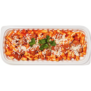 null Rigatoni Marinara Meatballs, Large 940 g, $1.70/100g