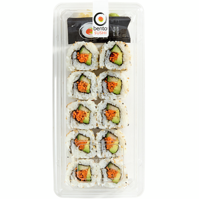 Bento Rouleau Californien Végétarian (Après 11h) 208 g, 4,09 $/100g
