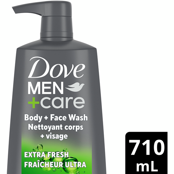 Dove Men+Care Refreshing Extra Fresh Body and Face Wash 710 ml, $1.27/100ml
