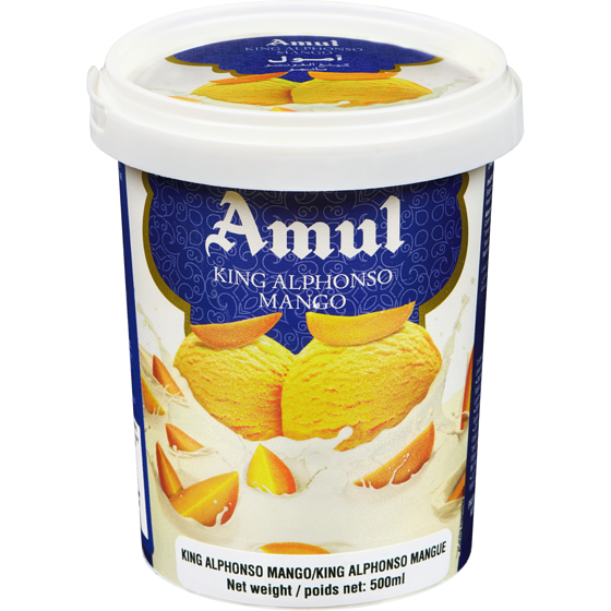 Amul King Alphonso Mango 500 ml, $1.40/100ml