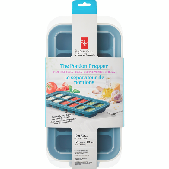 le Choix du Président Cubes pour préparation de repas Le séparateur de portions  1 ea, 6,29 $/1ch