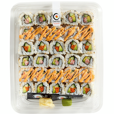 Bento Paquet Familial de Californien (Après 11h) 654 g, 2,75 $/100g