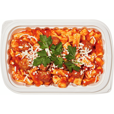 null Rigatoni Marinara Meatballs, Small 470 g, $1.70/100g