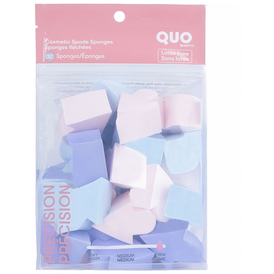 Quo Beauty Cosmetic Spade Sponges32 Sponges 1 ea, $9.00/1ea