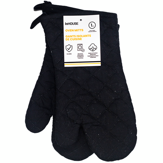 InHouse Oven Mit Black 1 ea, $6.00/1ea
