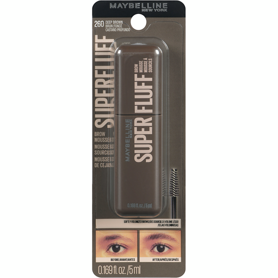Maybelline Superfluff Brow Mousse 260 Deep Brown 1 ea, $15.99/1ea