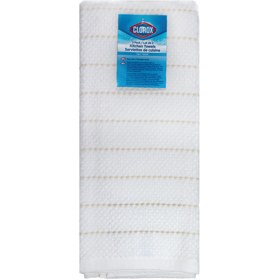 Clorox Torchon De Cuisine Basic Brun 2 ea, 7,50 $/1ch