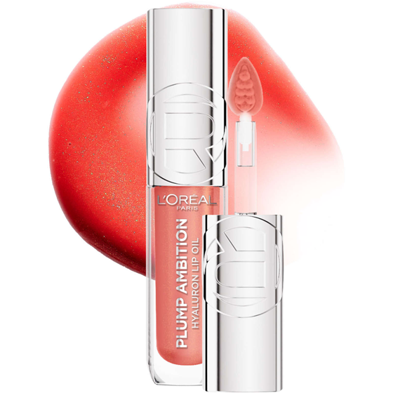 L'Oreal Paris Plump Ambition Lip Gloss Tinted Lip Oil Nude Macaron 5 ml, $310.40/100ml