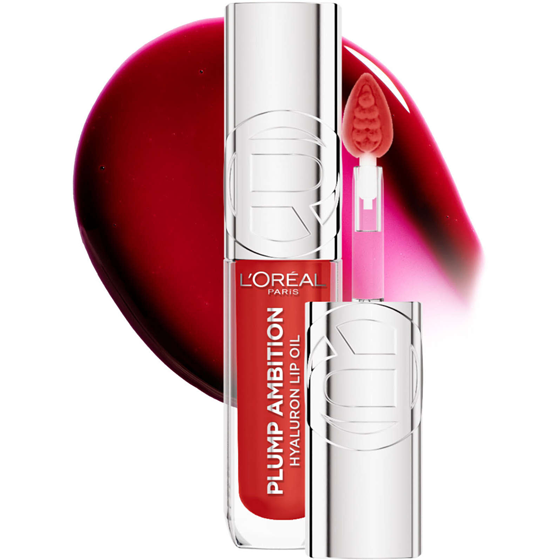 L'Oreal Paris Plump Ambition Lip Gloss Tinted Lip Oil Cherry Cherie 5 ml, $310.40/100ml