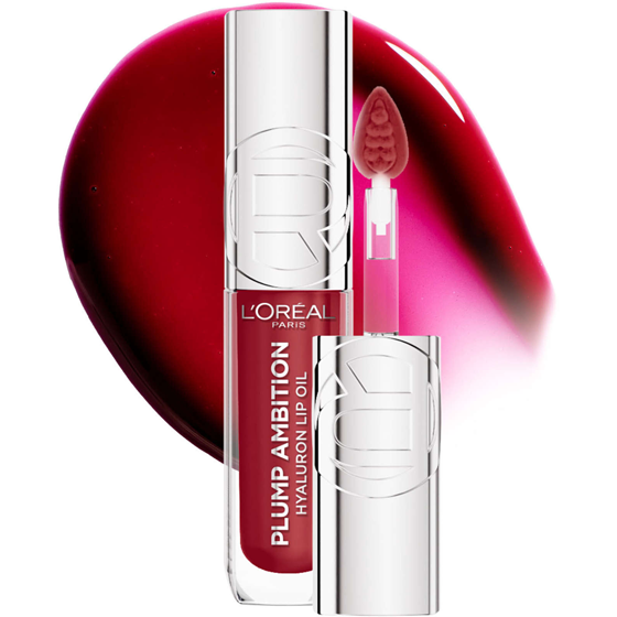 L'Oreal Paris Plump Ambition Lip Gloss Tinted Lip Oil Berry Jolie 5 ml, $310.40/100ml