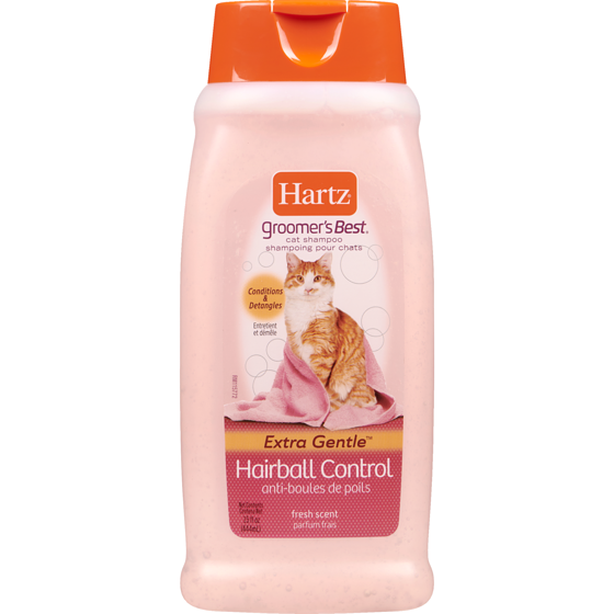 Hartz Groomer's best shampoing pour chats anti-boules de poils parfum frais 444 ml, 2,09 $/100ml