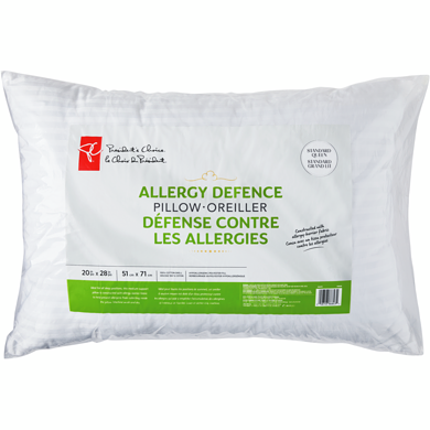 President's Choice Queen Allergy Defence Pillow 1 ea, $15.00/1ea