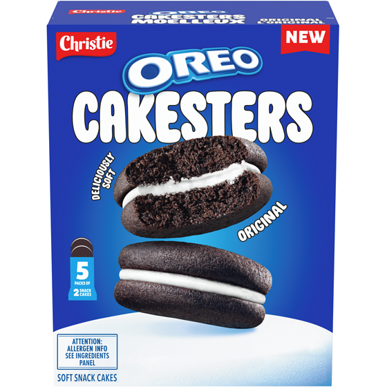 Christie OREO Cakesters Soft Snack Cakes, Snack Packs, Original 285 g, $2.11/100g