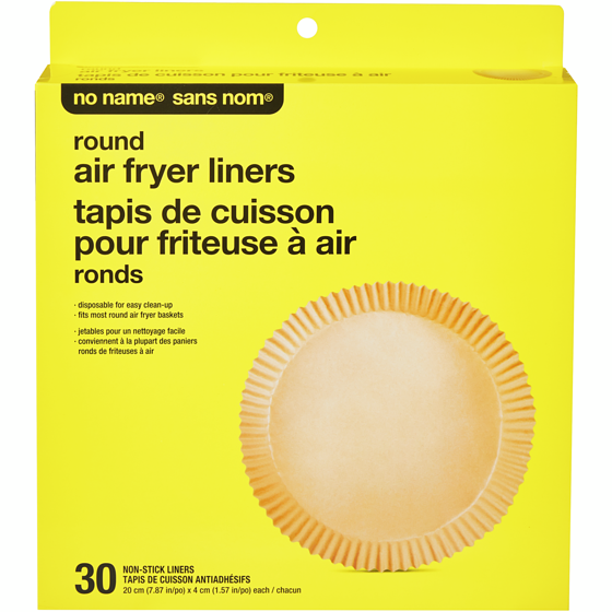 Sans Nom 30 tapis ronds de cuisson pour friteuse à air 30 ea, 0,13 $/1ch