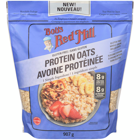 Bob’s Red Mill Sans gluten avoine protéinée 907 g, 0,94 $/100g