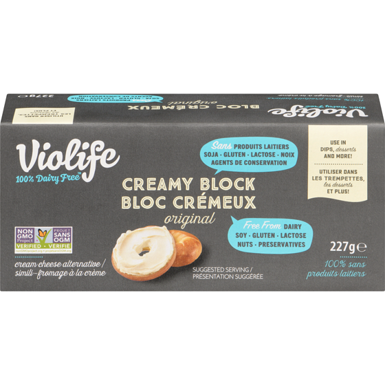 Violife Dairy Free Cream Cheese Block 227 g, $3.92/100g