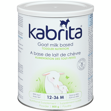 Kabrita Goat Milk Based Toddler Nutrition Powder 12-36 M 800 g, $6.25/100g