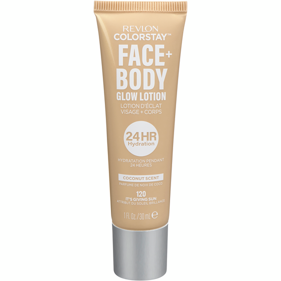 Revlon Colorstay Face + Body Glow Lotion 120 It's Giving Sun 1 ea, $17.49/1ea