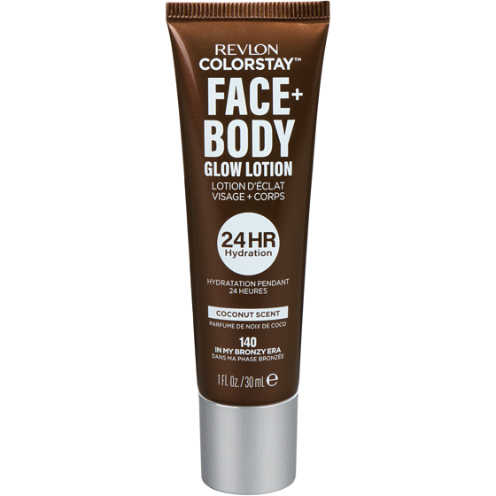 Revlon Colorstay Face + Body Glow Lotion 140 In My Bronzy Era 1 ea, $17.49/1ea