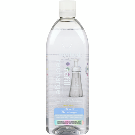 Method Foaming Hand Soap Refill Sweet Water 828 ml, $1.33/100ml