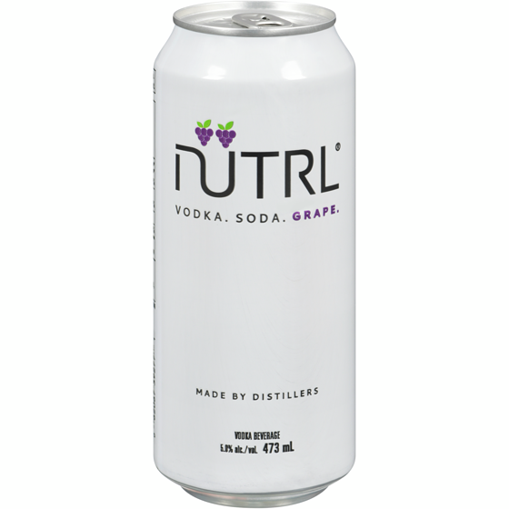 Nutrl Vodka Beverage Grape (ID required at pick-up) 473 ml, $0.78/100ml