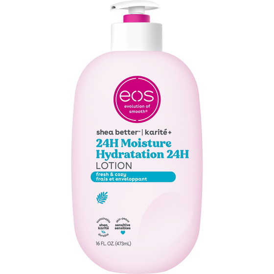 EOS Shea Better 24H Moisture Body Lotion, Fresh & Cozy 473 ml, $4.12/100ml