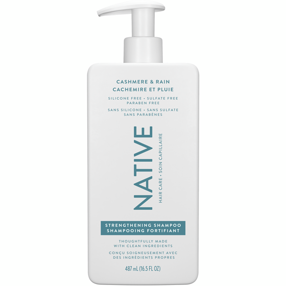Native Cashmere & Rain Strengthening Shampoo 487 ml, $3.28/100ml