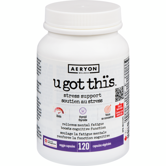 Aeryon Wellness U Got Thïs Stress Support 120 ea, $0.28/1ea