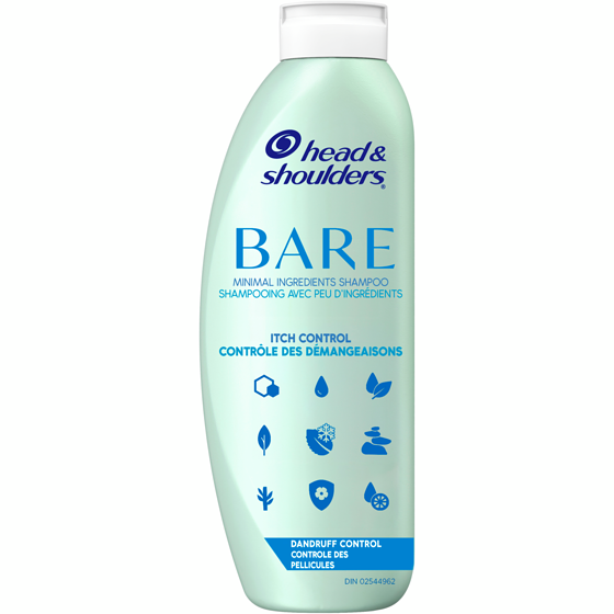 Head & Shoulders Shampooing antipelliculaire Contrôle des démangeaisons BARE, traitement antipelliculaire 400 ml, 4,12 $/100ml