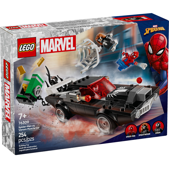 LEGO Super Heroes Marvel Spider-Man vs. Venom Muscle Car 76309 1 ea, $40.00/1ea
