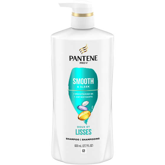 Pantene Shampooing Doux et lisses 72H de douceur 820mL/27,7ozliq. 820 ml, 1,71 $/100ml