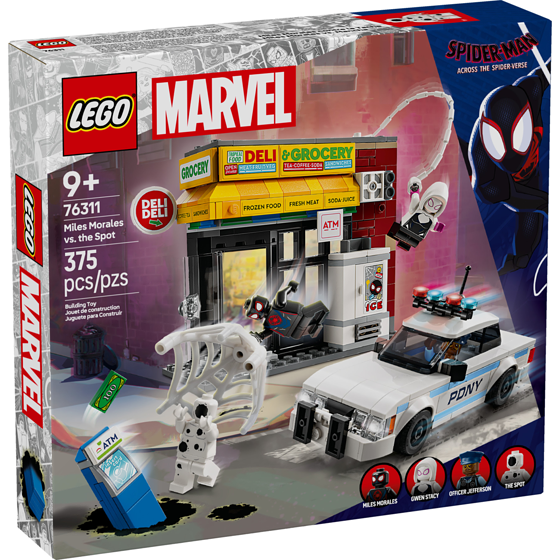 LEGO Super Heroes Marvel Spider-Verse: Miles Morales vs. The Spot 76311 1 ea, $65.00/1ea