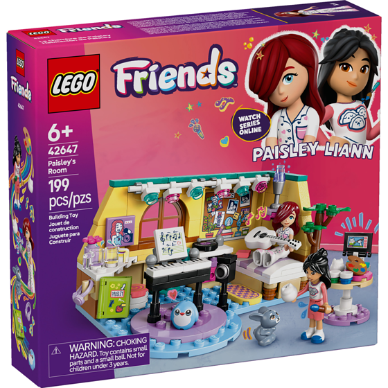 LEGO Friends Paisley's Room 42647 1 ea, $25.00/1ea