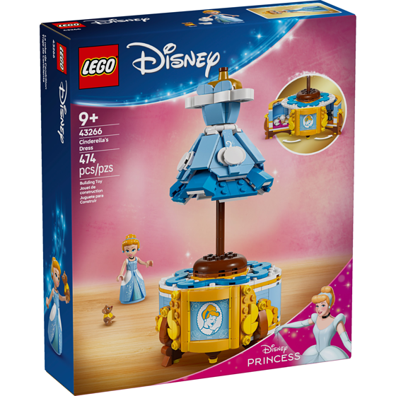 LEGO Disney Princess Cinderella's Dress 43266 1 ea, $50.00/1ea
