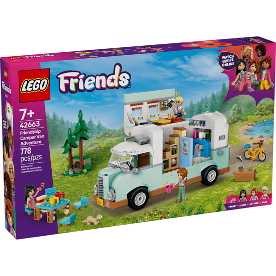 LEGO Friends Friendship Camper Van Adventure 42663 1 ea, $80.00/1ea