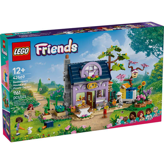 LEGO Friends Beekeepers' House and Flower Garden 42669 1 ea, $120.00/1ea