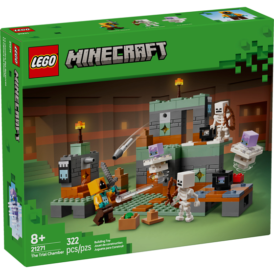 LEGO Minecraft The Trial Chamber 21271 1 ea, $50.00/1ea