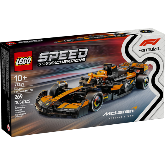 LEGO Speed Champions McLaren F1® Team MCL38 Race Car 77251 1 ea, $35.00/1ea