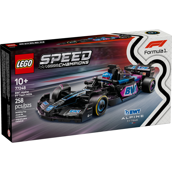 LEGO Speed Champions BWT Alpine F1® Team A524 Race Car 77248 1 ea, $35.00/1ea