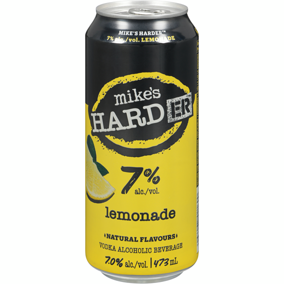 Mikes Vodka Alcoholic Beverage Lemonade (ID required at pick-up) 473 ml, $0.73/100ml