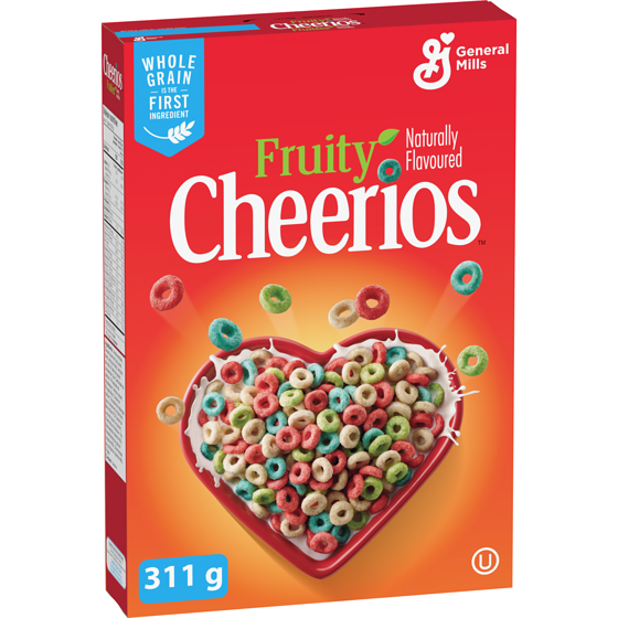 General Mills Cheerios Fruity Naturally Flavoured Cereal 311 g, $1.86/100g