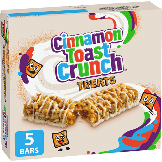 General Mills Cinnamon Toast Crunch Treat Bars 5Ct 120 g, $3.33/100g