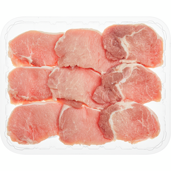 null Boneless Pork Ribs & Centre Chops, Club Pack $16.51/1kg $7.49/1lb