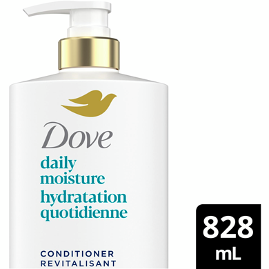 Dove Daily Moisture Revitalisant Cheveux Secs 828 ml, 1,81 $/100ml