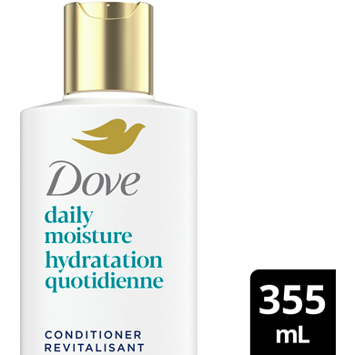 Dove Daily Moisture Revitalisant Cheveux Secs 355 ml, 2,39 $/100ml