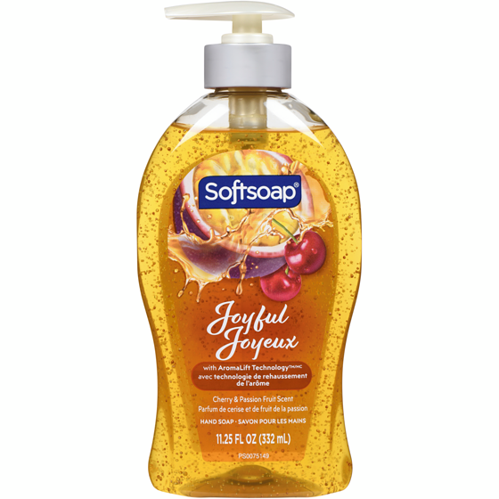Softsoap Joyful Hand Soap Cherry & Passion Fruit Scent 332 ml, $1.35/100ml